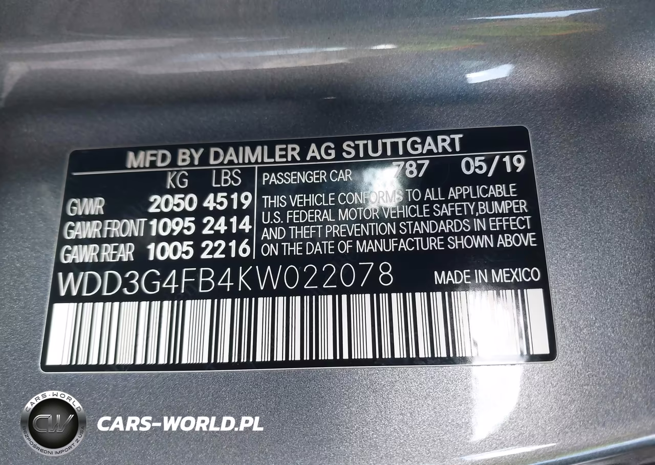 2019 Mercedes-Benz A 220 4Matic VIN:WDD3G4FB4KW022078 - 9