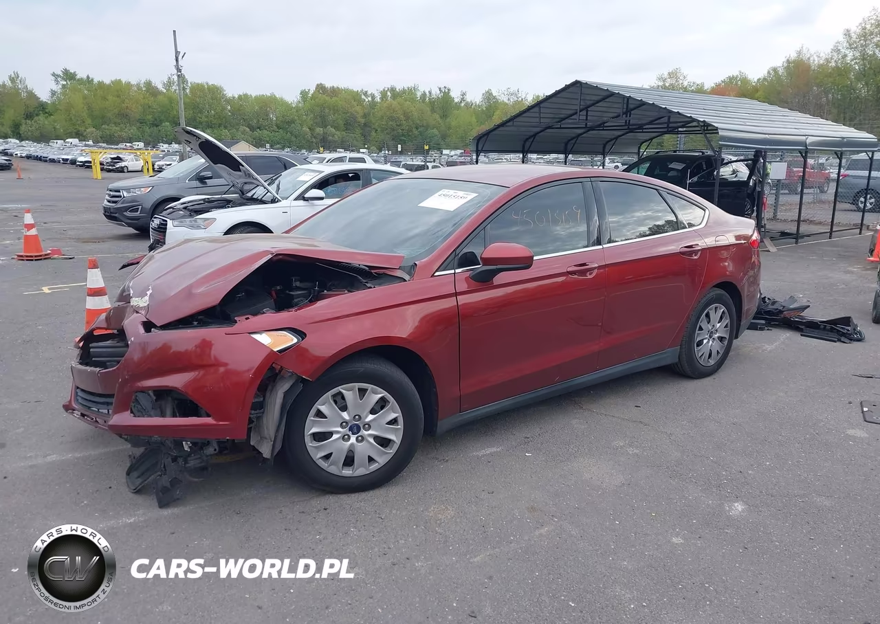 2014 Ford Fusion S VIN:3FA6P0G72ER263869 - 2