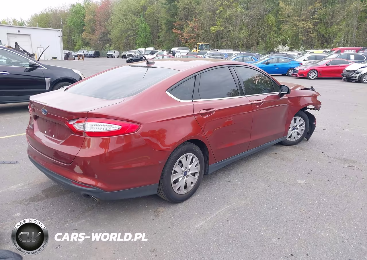 2014 Ford Fusion S VIN:3FA6P0G72ER263869 - 4