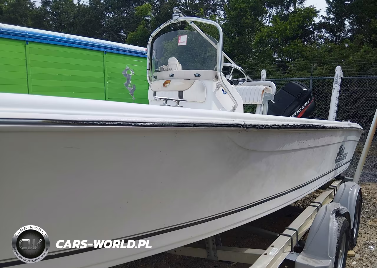 2008 Carolina Skiff Boat And Trailer VIN:EKHY0855C808 - 15