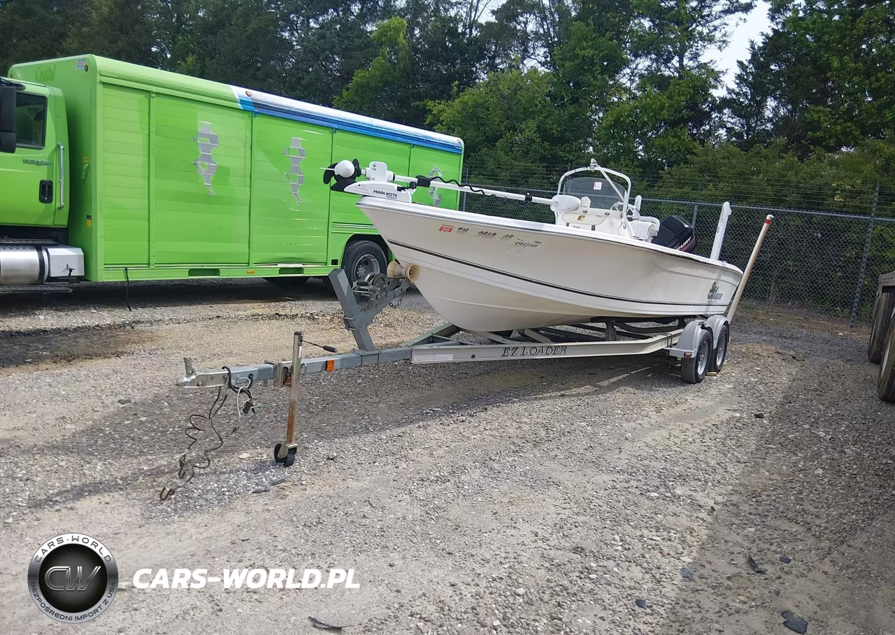 2008 Carolina Skiff Boat And Trailer VIN:EKHY0855C808 - 2