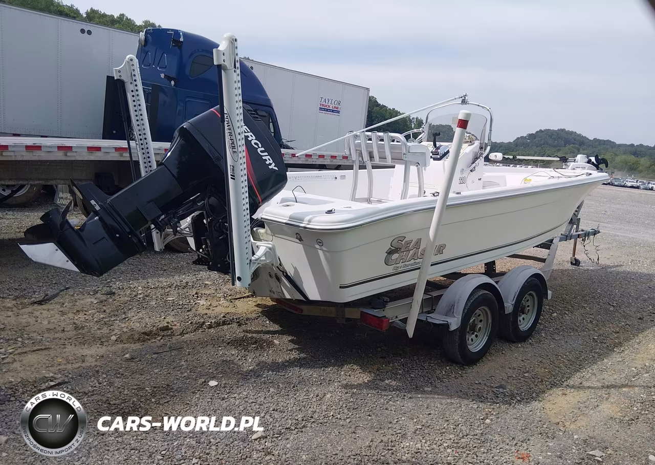 2008 Carolina Skiff Boat And Trailer VIN:EKHY0855C808 - 4