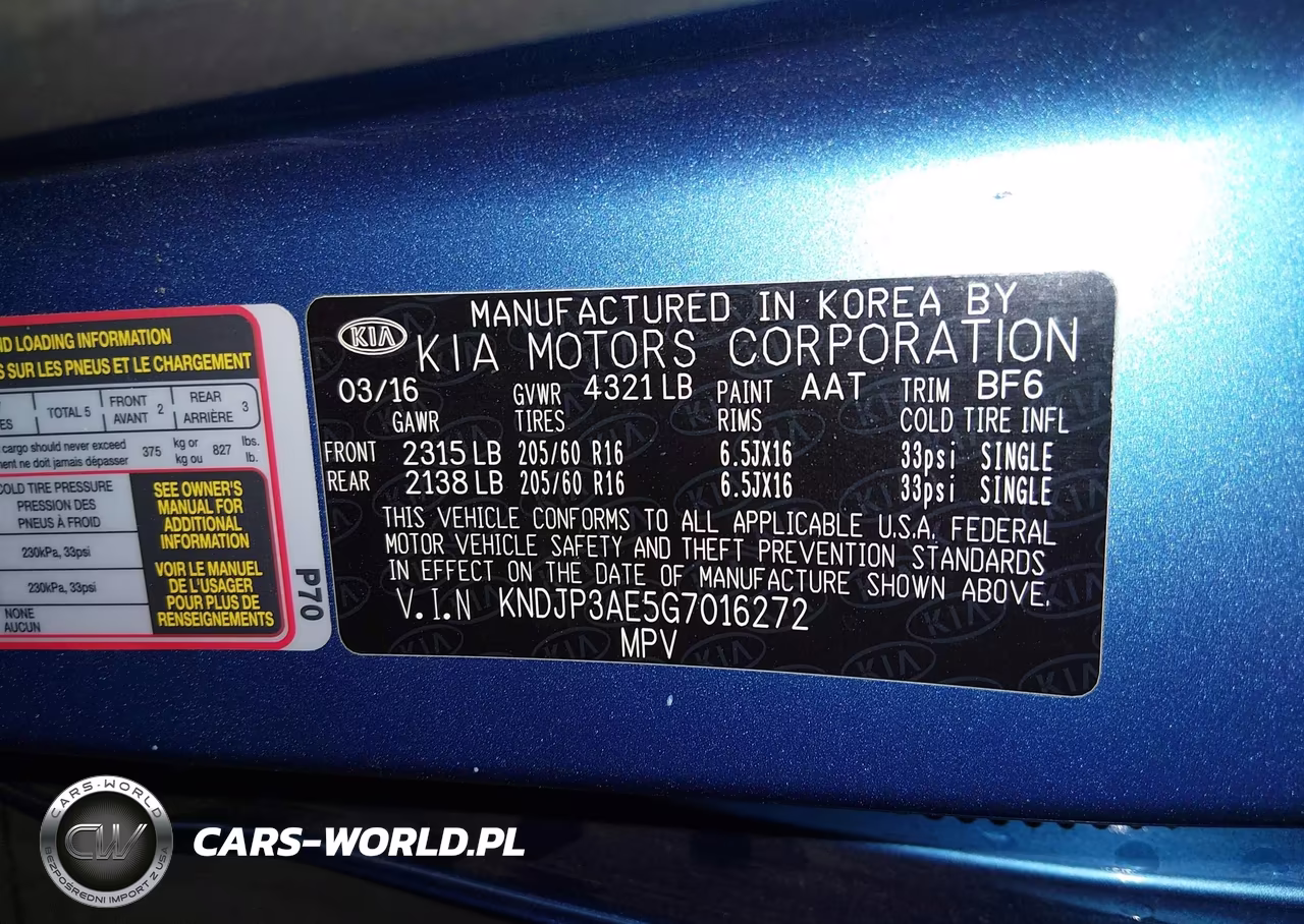 2016 Kia Soul Ev VIN:KNDJP3AE5G7016272 - 9