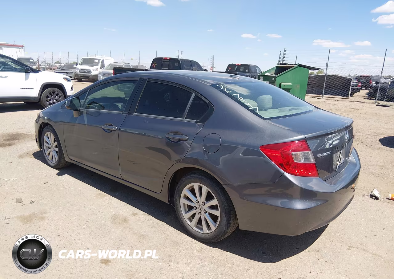 2012 Honda Civic Ex VIN:19XFB2F83CE315187 - 14