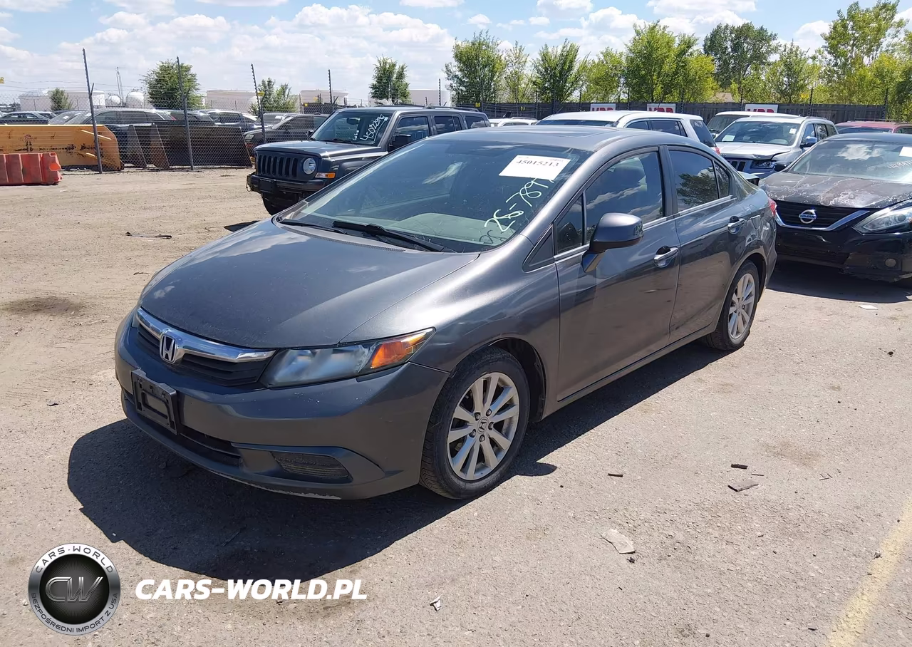 2012 Honda Civic Ex VIN:19XFB2F83CE315187 - 2