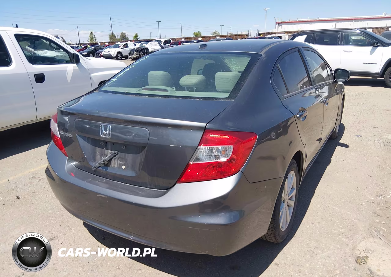 2012 Honda Civic Ex VIN:19XFB2F83CE315187 - 4