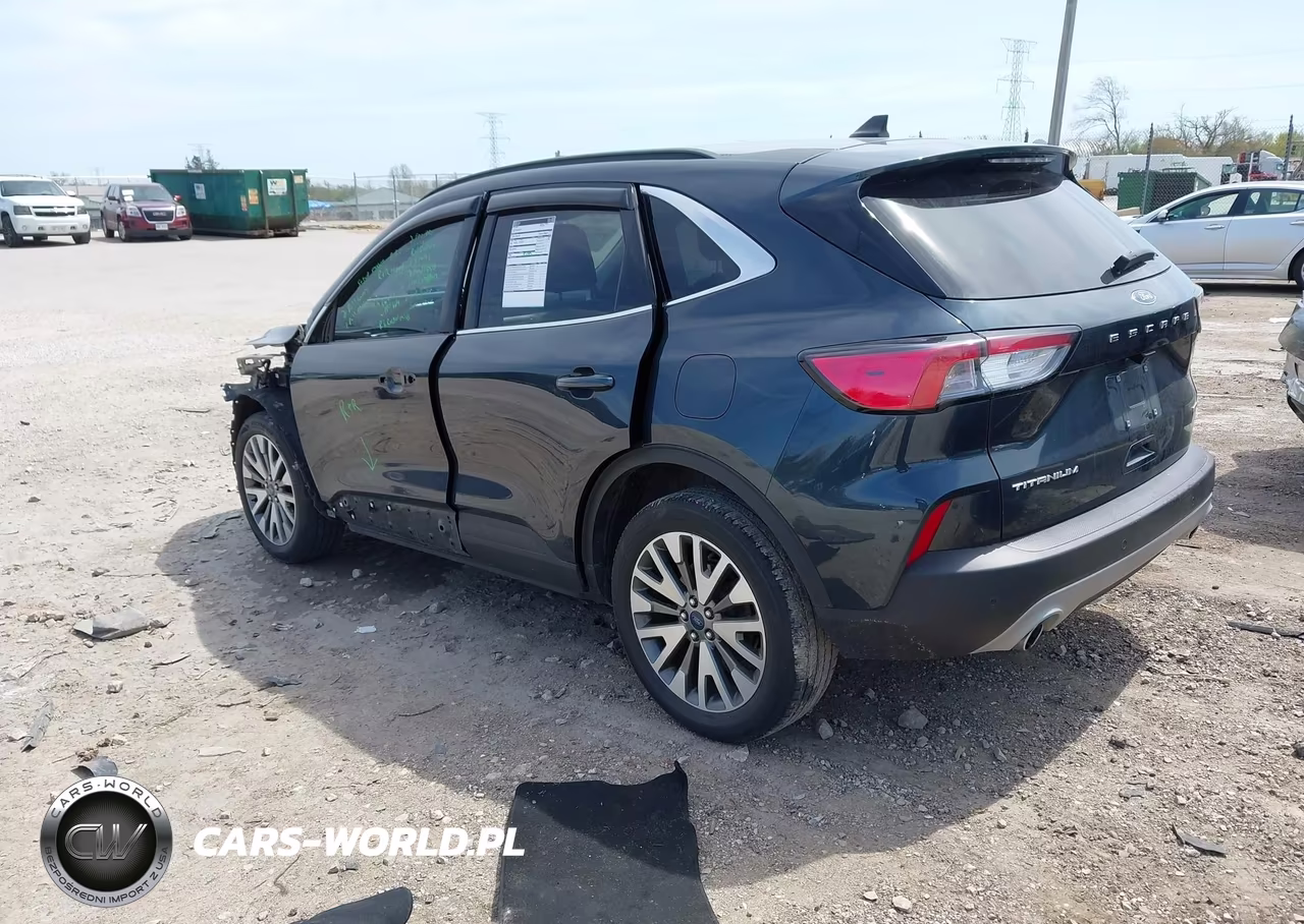 2022 Ford Escape Titanium Hybrid VIN:1FMCU9DZ4NUA49843 - 3