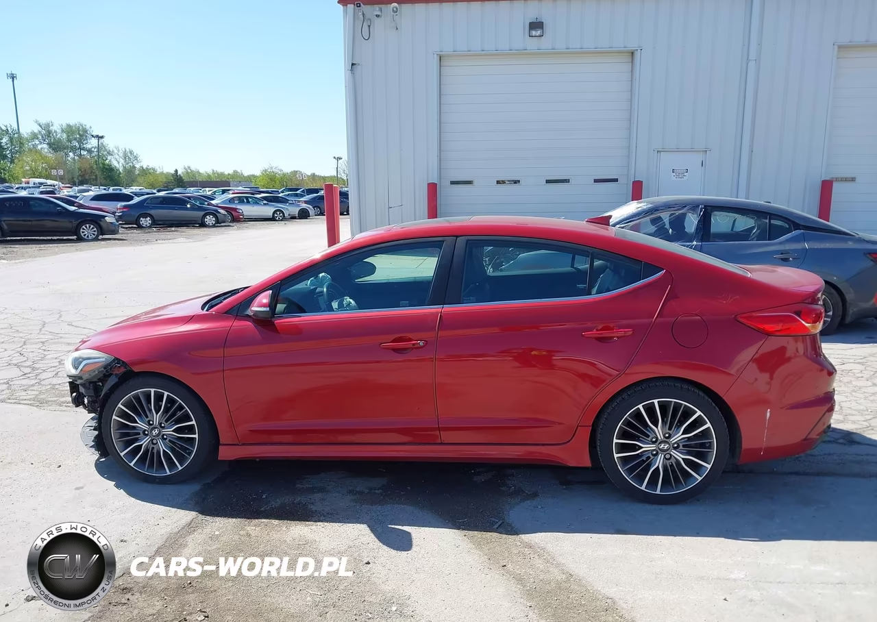 2018 Hyundai Elantra Sport VIN:KMHD04LBXJU477160 - 15