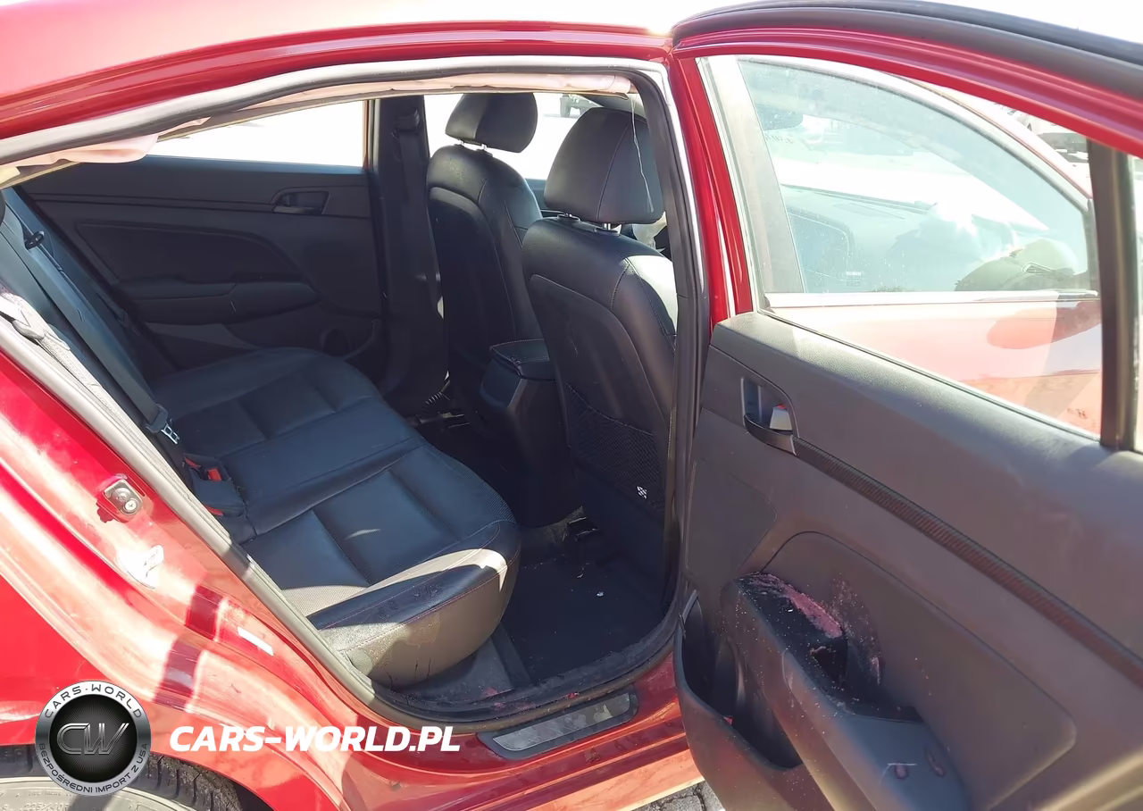 2018 Hyundai Elantra Sport VIN:KMHD04LBXJU477160 - 8