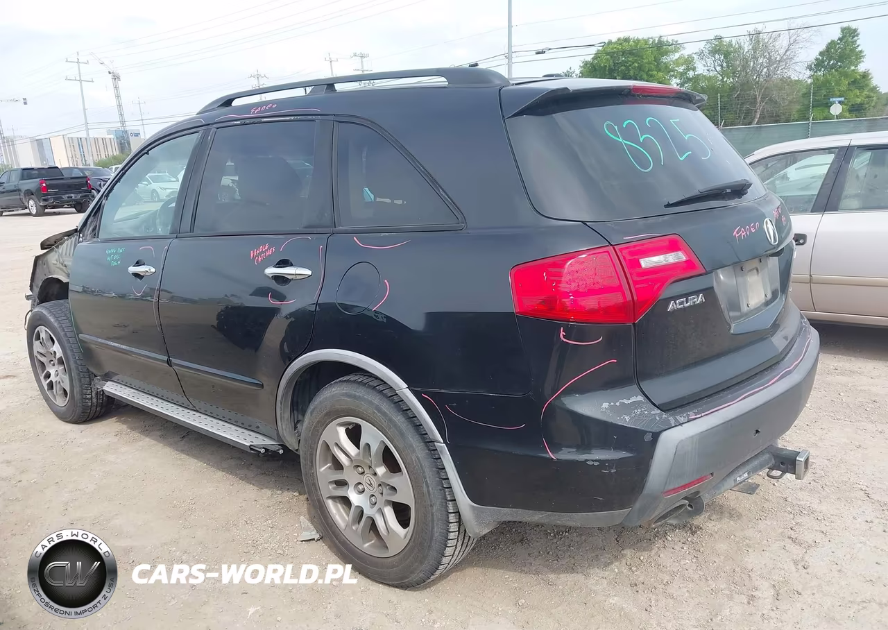 2008 Acura Mdx Technology Package VIN:2HNYD28448H512534 - 3