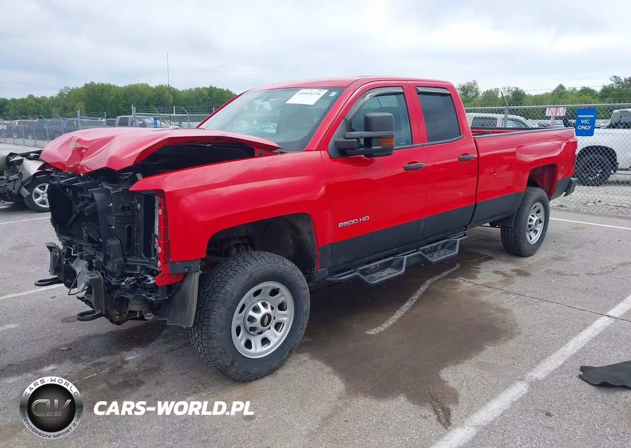 2019 Chevrolet Silverado 2500Hd Wt VIN:2GC2KREG3K1173631 - 2