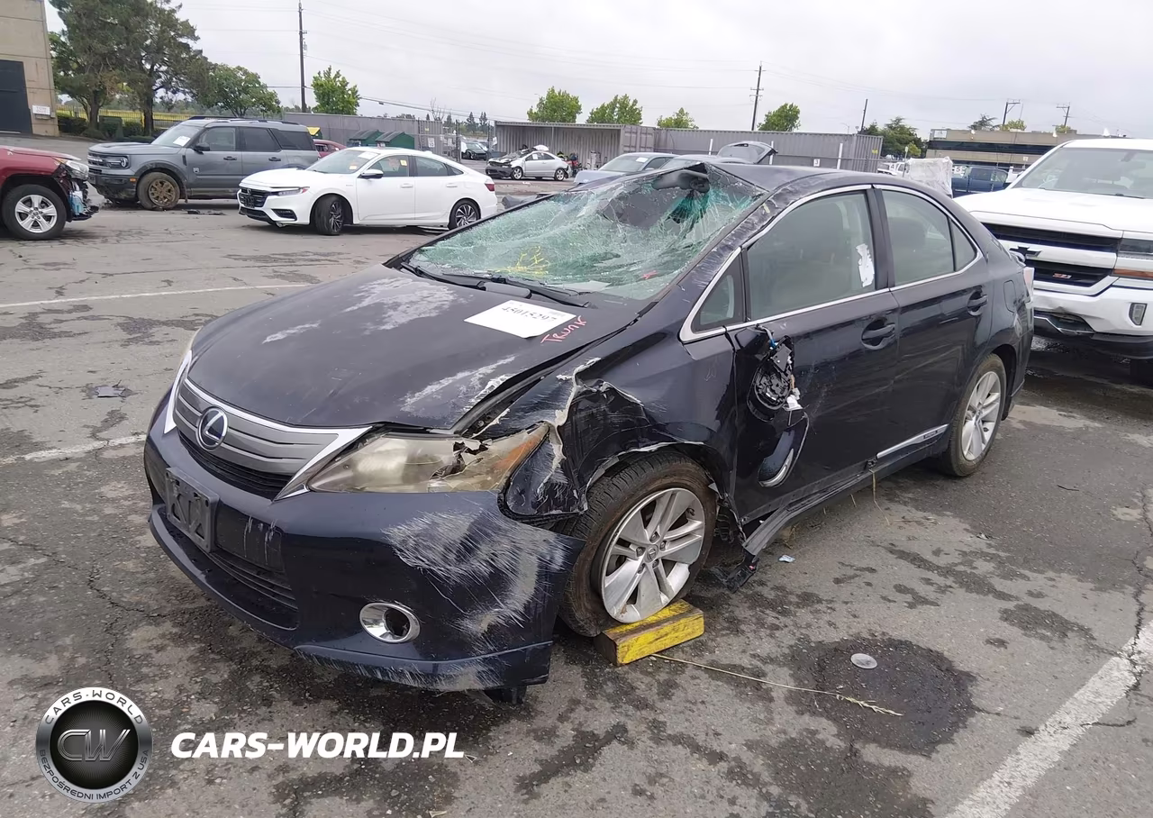 2010 Lexus Hs 250H VIN:JTHBB1BA9A2034974 - 2