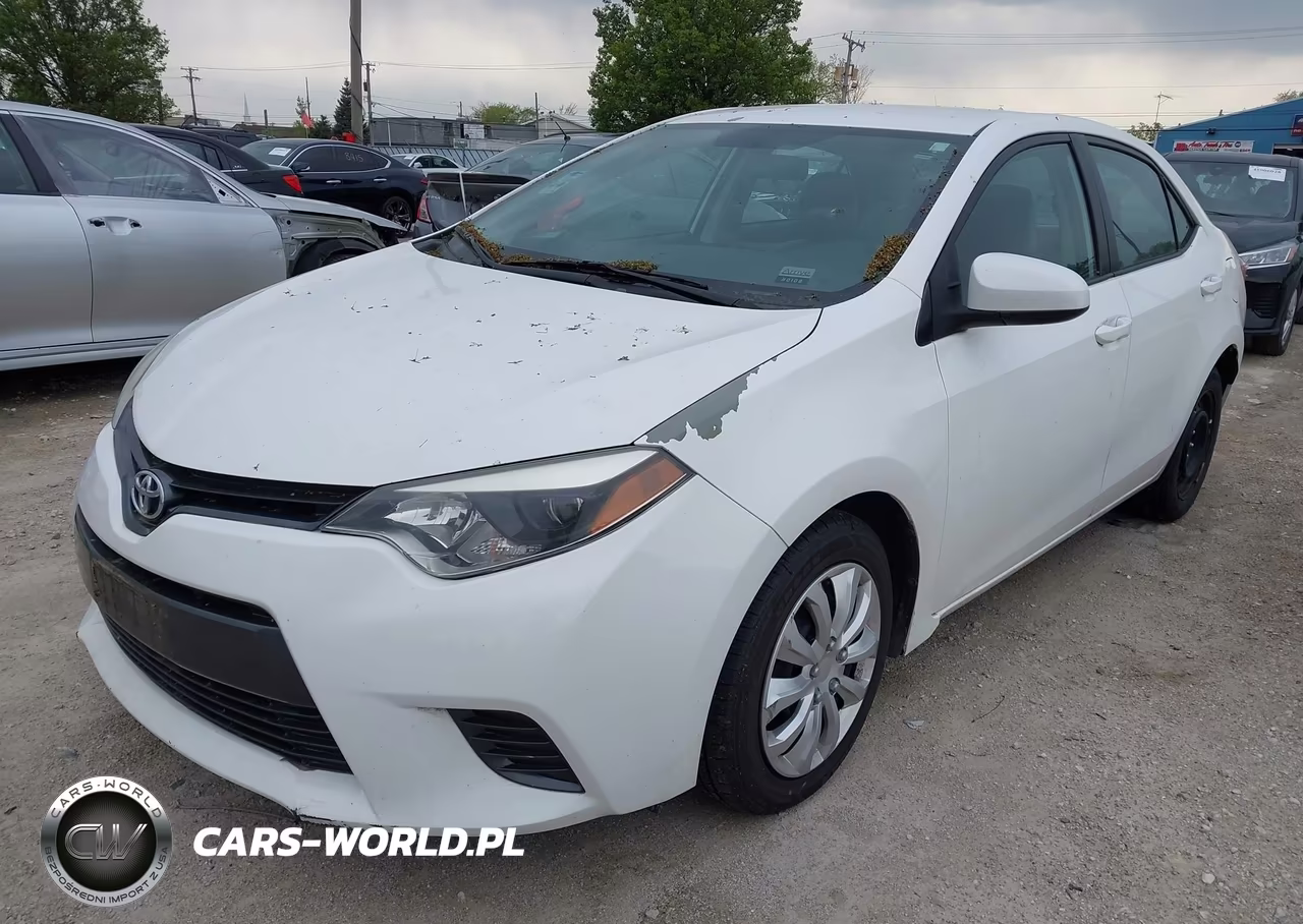 2016 Toyota Corolla Le VIN:5YFBURHE3GP462845 - 2