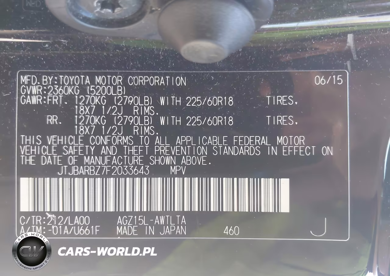 2015 Lexus Nx 200T VIN:JTJBARBZ7F2033643 - 9