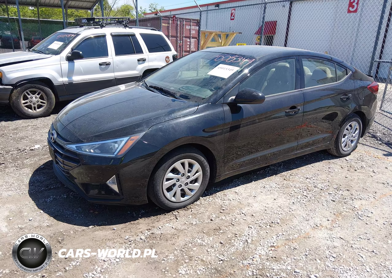 2019 Hyundai Elantra Se VIN:KMHD74LF7KU778050 - 2