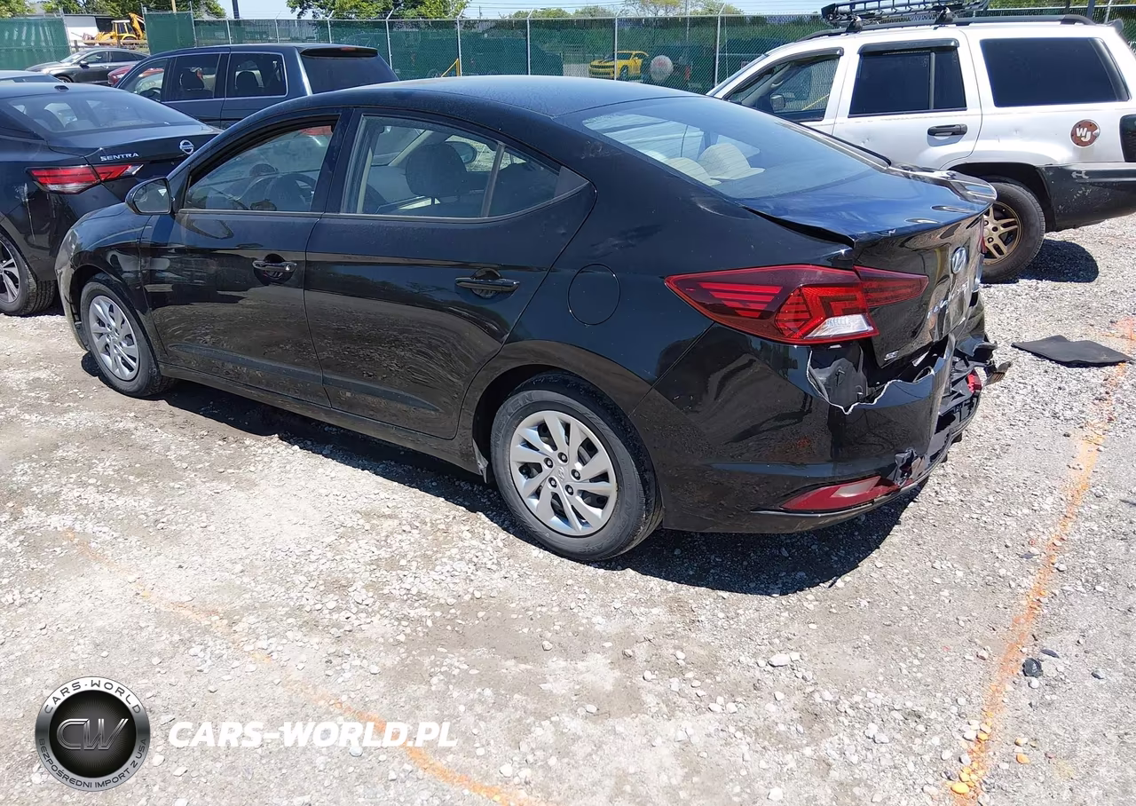 2019 Hyundai Elantra Se VIN:KMHD74LF7KU778050 - 3