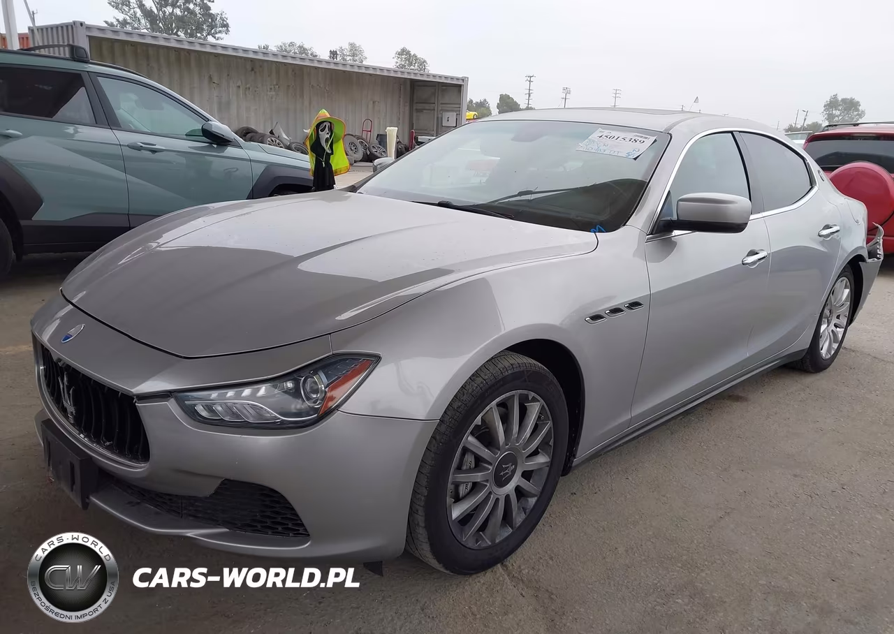 2014 Maserati Ghibli VIN:ZAM57XSA3E1098339 - 2