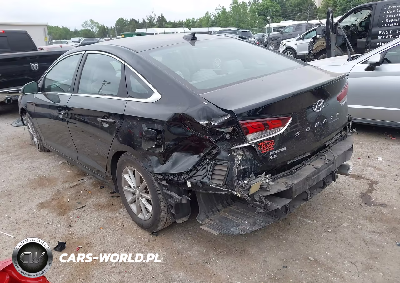 2018 Hyundai Sonata Se VIN:5NPE24AF2JH623800 - 3