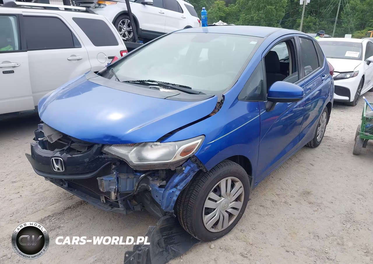 2016 Honda Fit Lx VIN:JHMGK5H5XGX014655 - 2