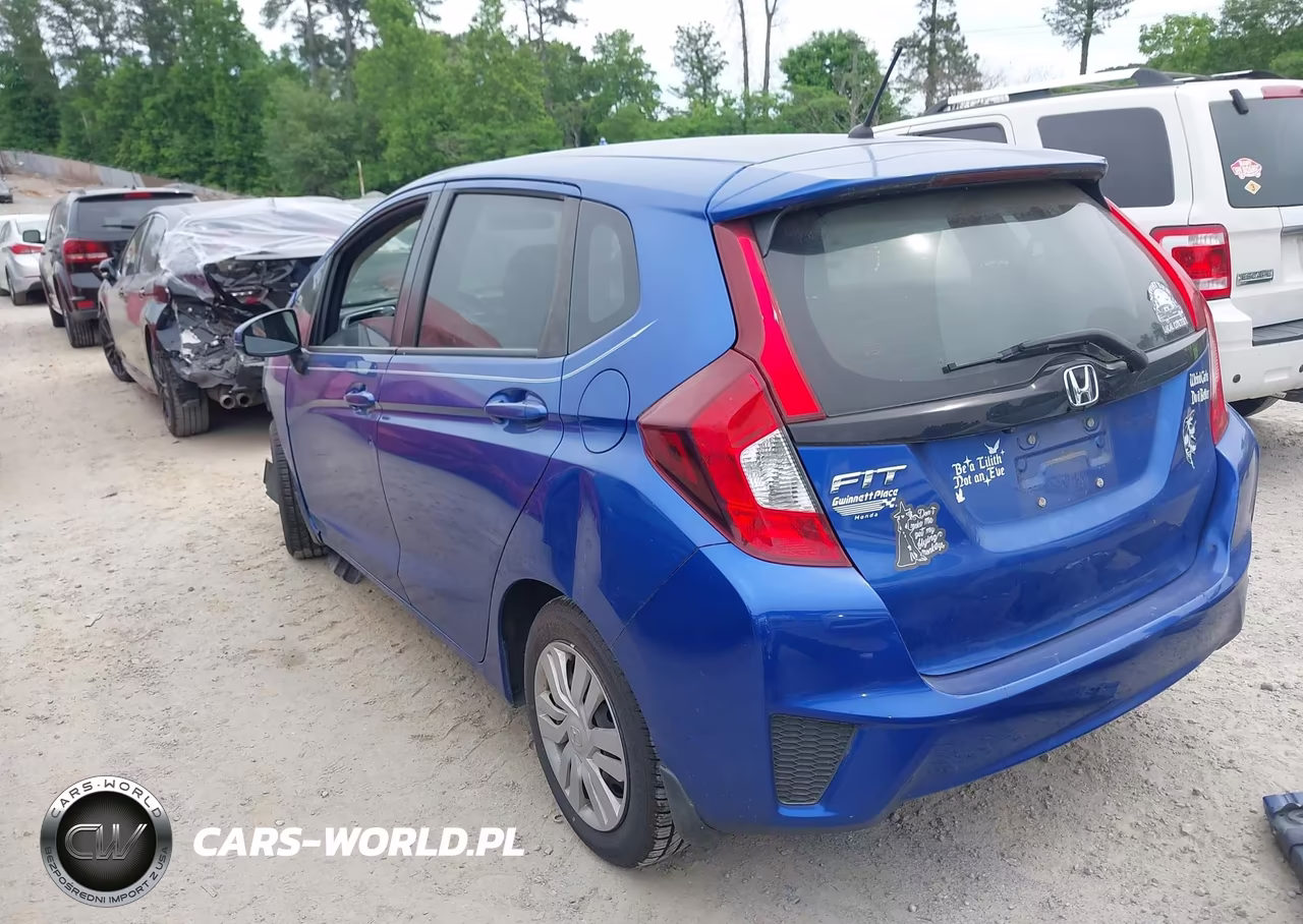 2016 Honda Fit Lx VIN:JHMGK5H5XGX014655 - 3