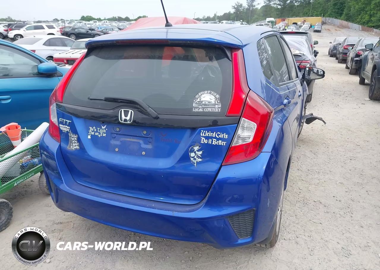 2016 Honda Fit Lx VIN:JHMGK5H5XGX014655 - 4