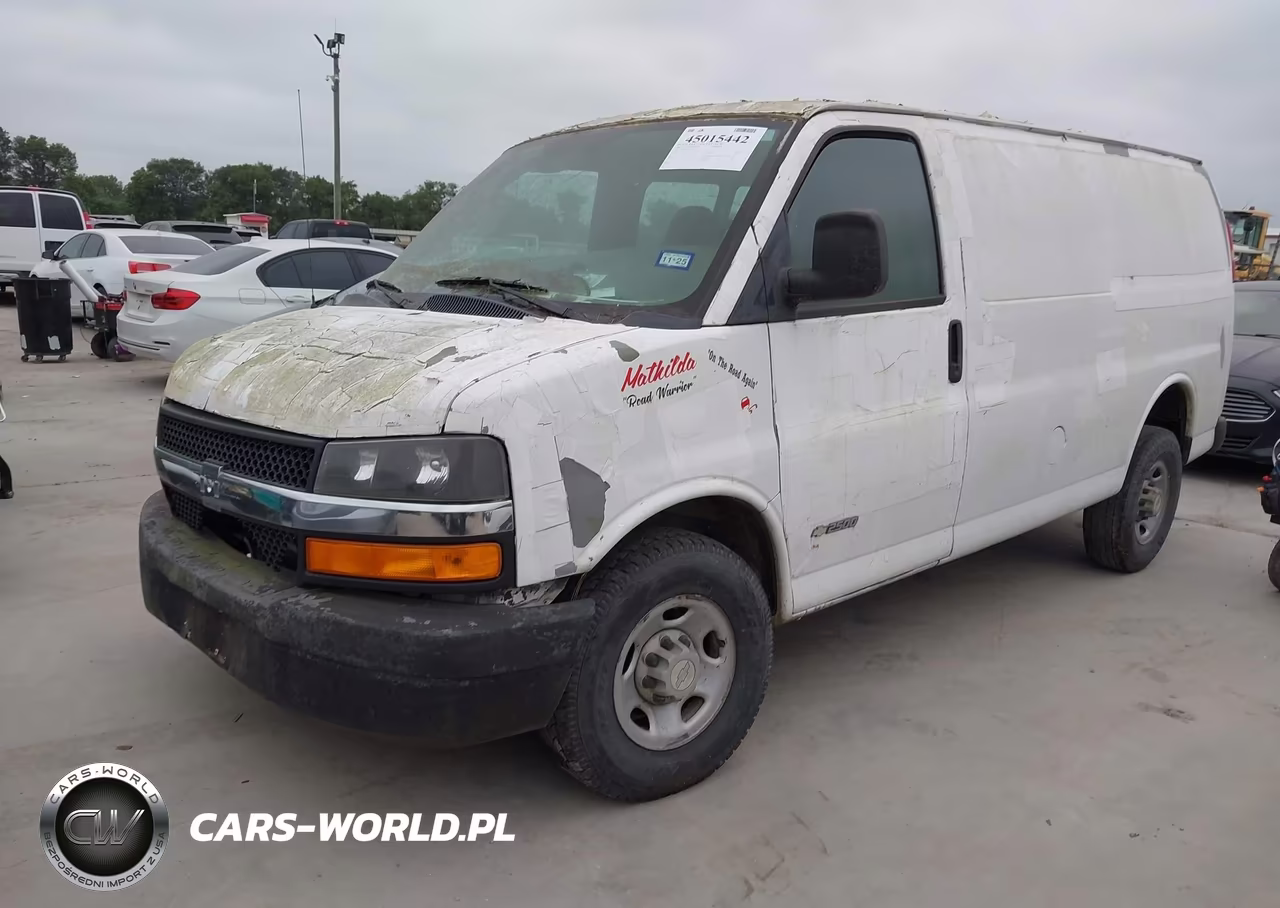 2006 Chevrolet Express Work Van VIN:1GCGG25V961241553 - 2