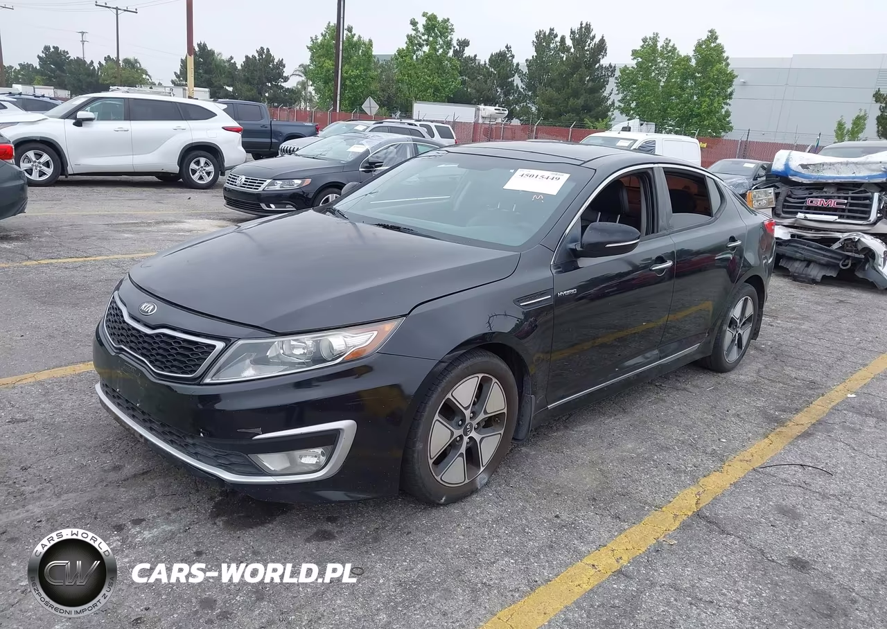 KIA OPTIMA HYBRID VIN:KNAGM4AD3D5057701 - 2