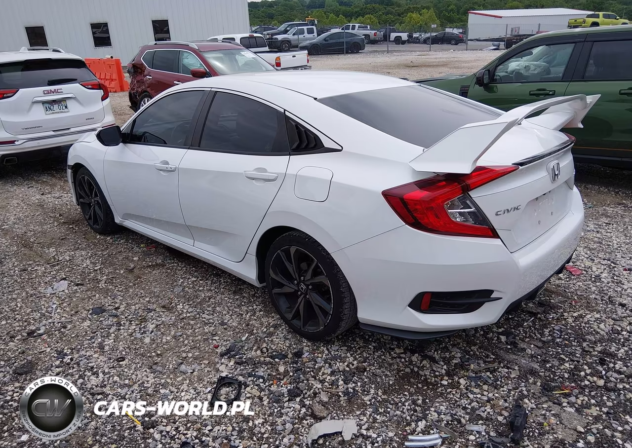 2019 Honda Civic Sport VIN:19XFC2F80KE044973 - 3