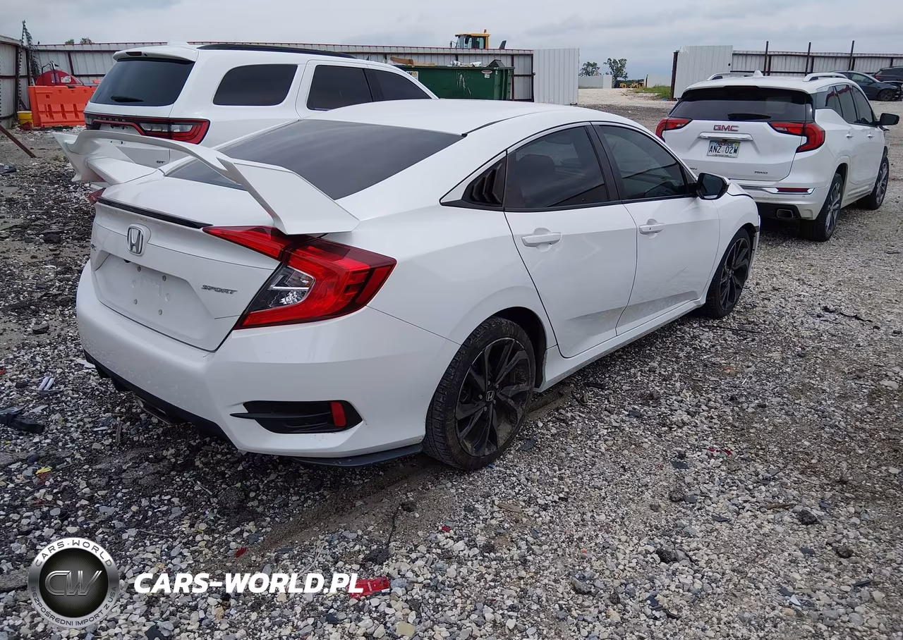 2019 Honda Civic Sport VIN:19XFC2F80KE044973 - 4