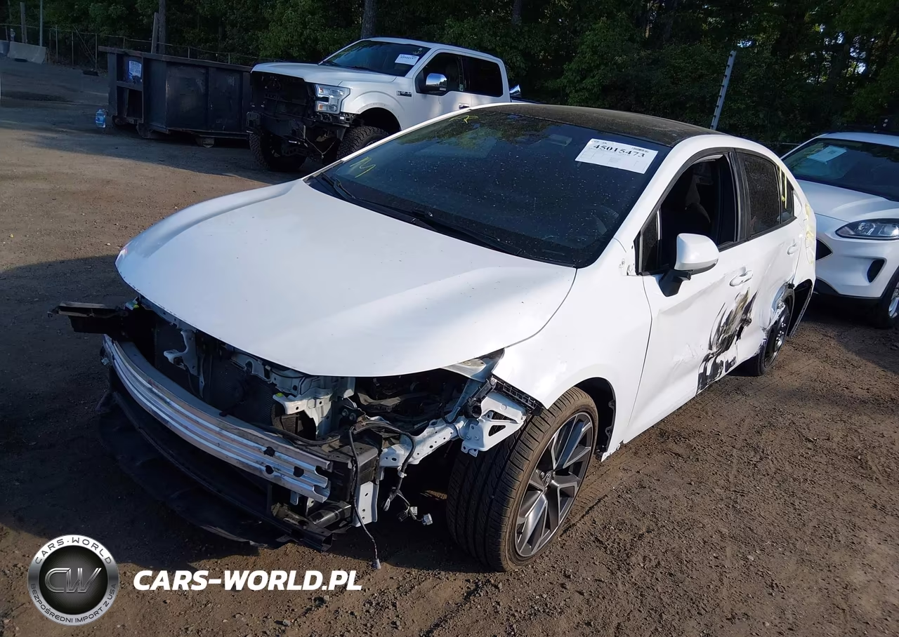 2021 Toyota Corolla Se VIN:5YFP4MCE3MP077605 - 2