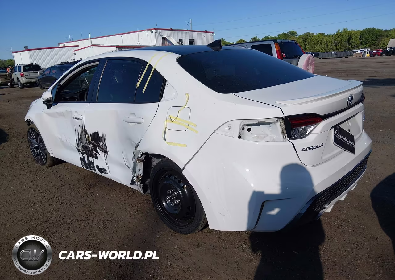 2021 Toyota Corolla Se VIN:5YFP4MCE3MP077605 - 3