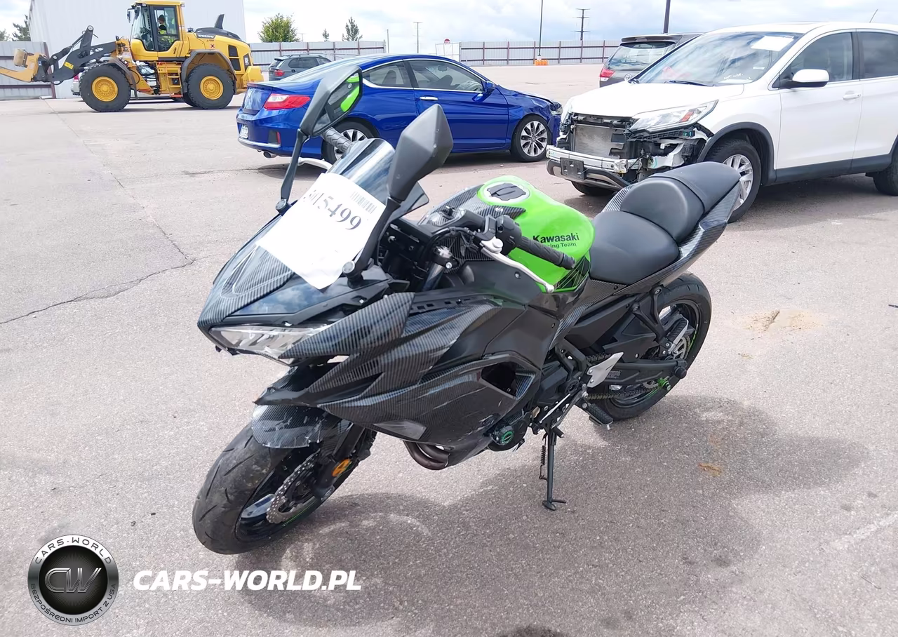 2024 Kawasaki Ex650 P VIN:ML5EXEP13RDAB7077 - 2