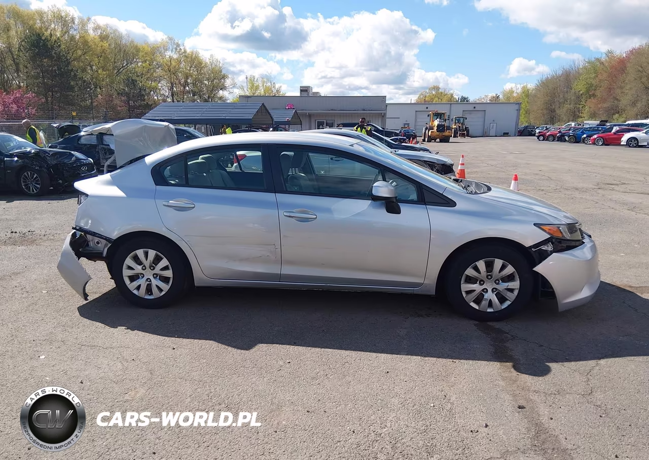 2012 Honda Civic Lx VIN:2HGFB2E56CH503795 - 13