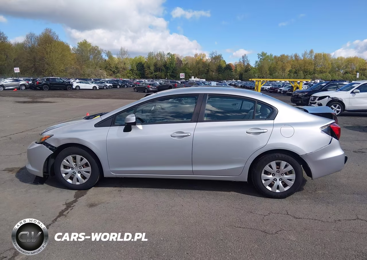 2012 Honda Civic Lx VIN:2HGFB2E56CH503795 - 14
