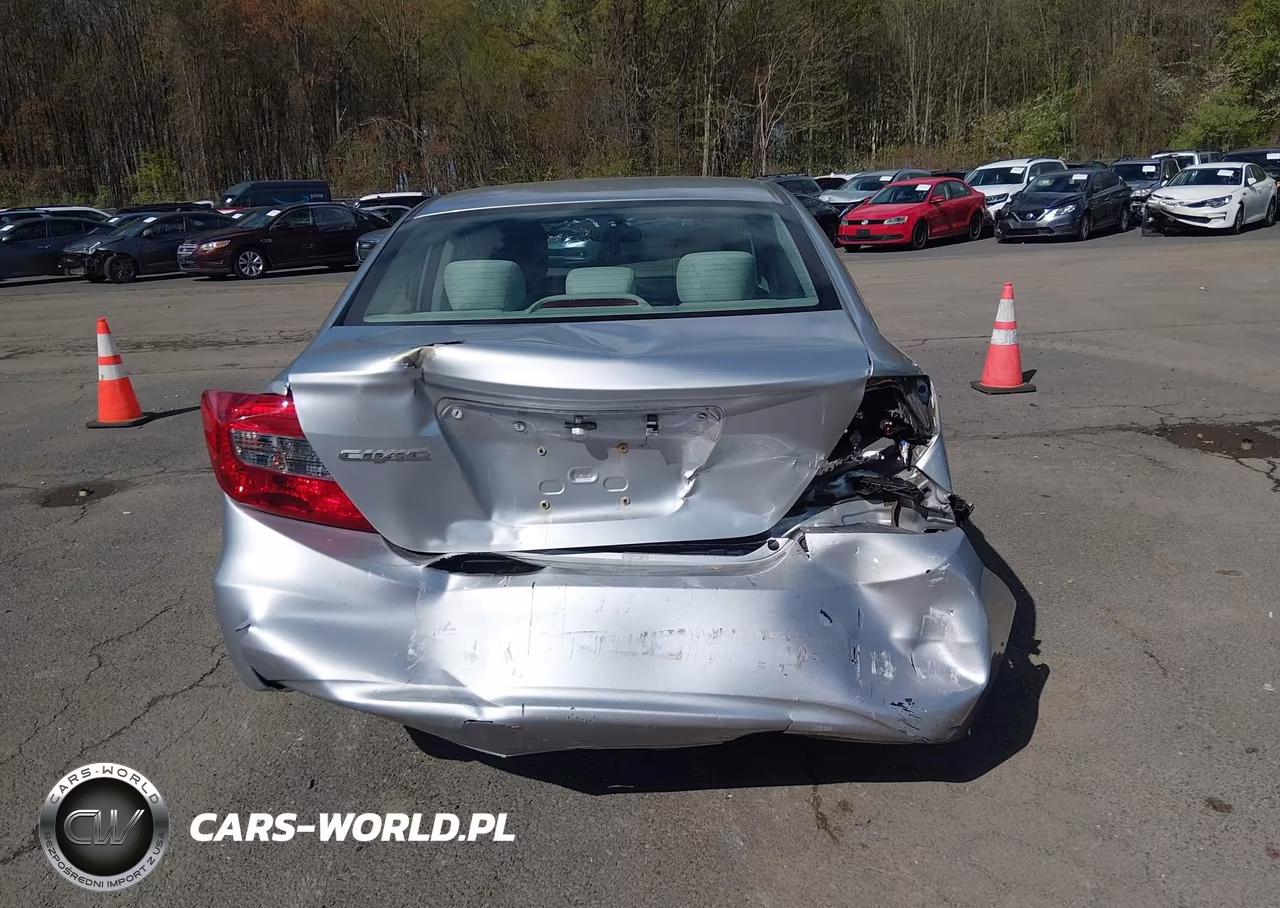 2012 Honda Civic Lx VIN:2HGFB2E56CH503795 - 16