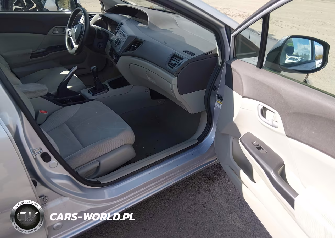 2012 Honda Civic Lx VIN:2HGFB2E56CH503795 - 5