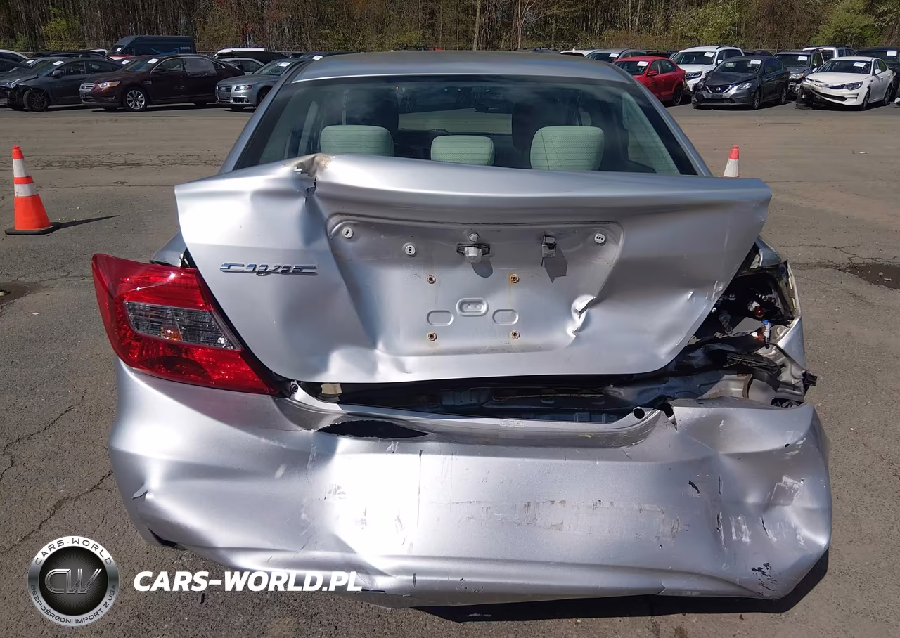 2012 Honda Civic Lx VIN:2HGFB2E56CH503795 - 6