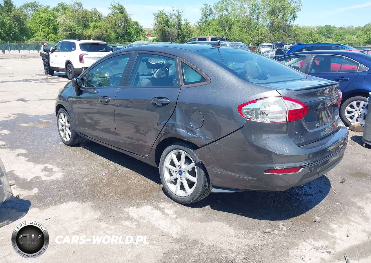 2017 Ford Fiesta Se VIN:3FADP4BJXHM134717 - 3