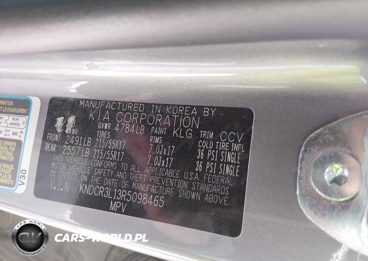 KIA NIRO WIND VIN:KNDCR3L13R5098465 - 9