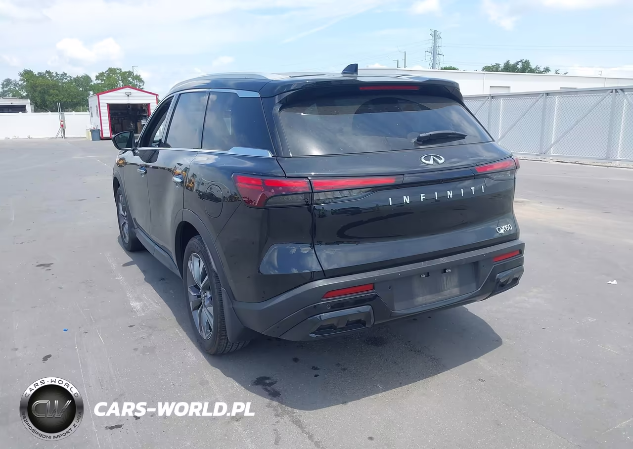 2024 Infiniti Qx60 Luxe VIN:5N1DL1FR2RC358406 - 3