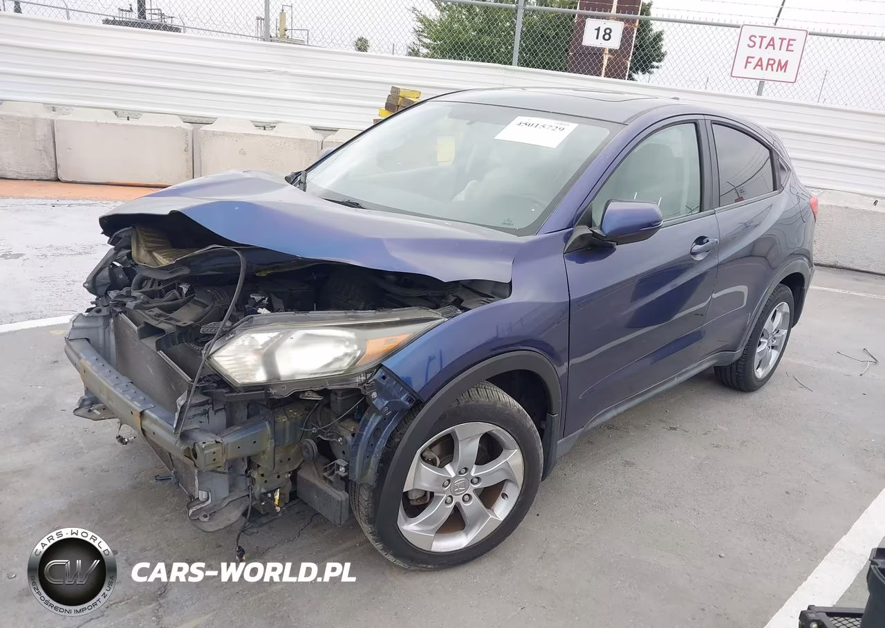 2016 Honda Hr-V Ex VIN:3CZRU5H51GM708140 - 2