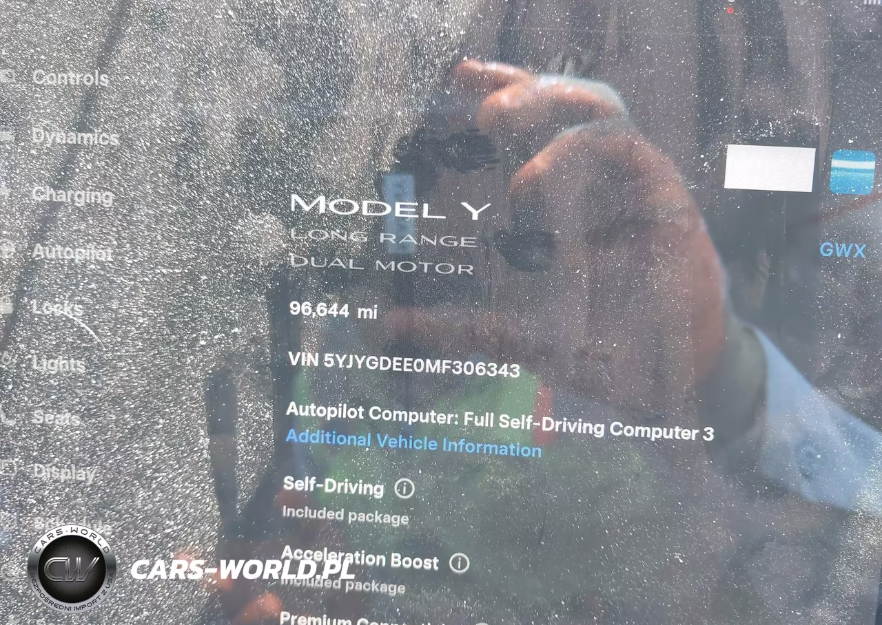2021 Tesla Model Y Long Range Dual Motor All-Wheel Drive VIN:5YJYGDEE0MF306343 - 14