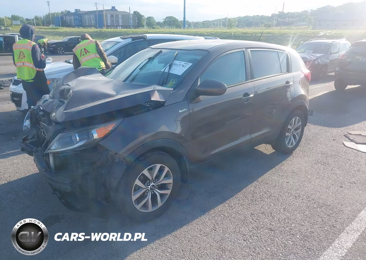 2014 Kia Sportage Lx VIN:KNDPBCAC2E7550124 - 2