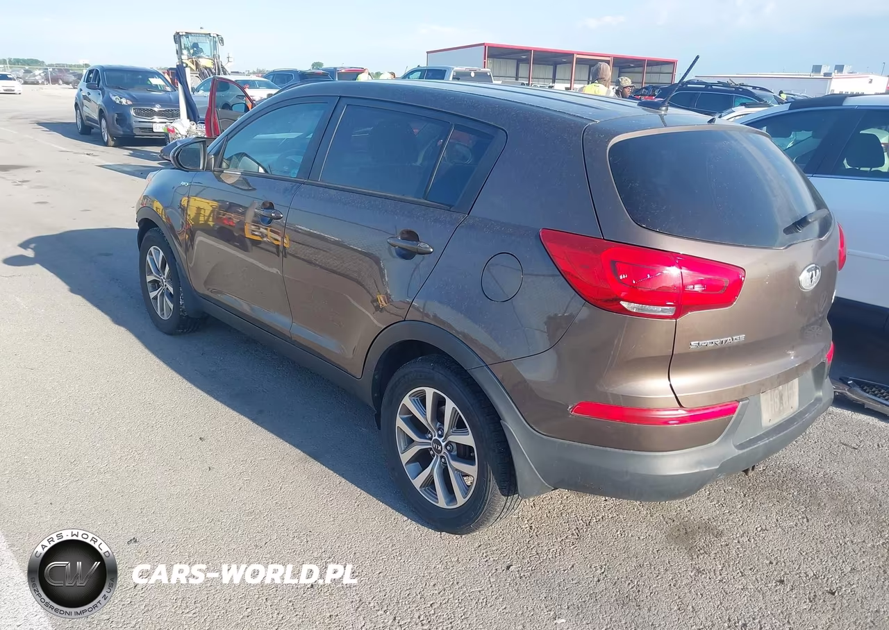 2014 Kia Sportage Lx VIN:KNDPBCAC2E7550124 - 3