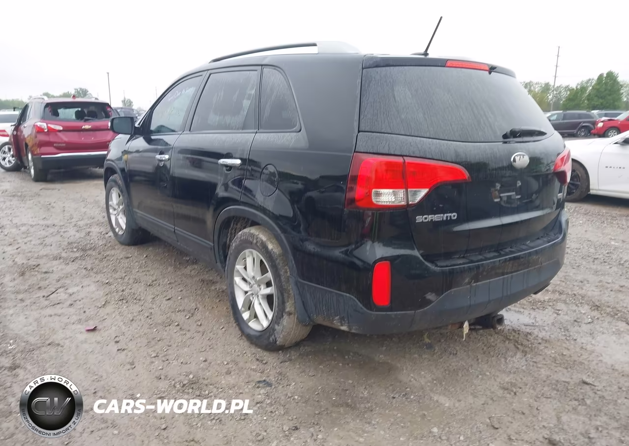 2014 Kia Sorento Lx V6 VIN:5XYKT4A78EG425468 - 3