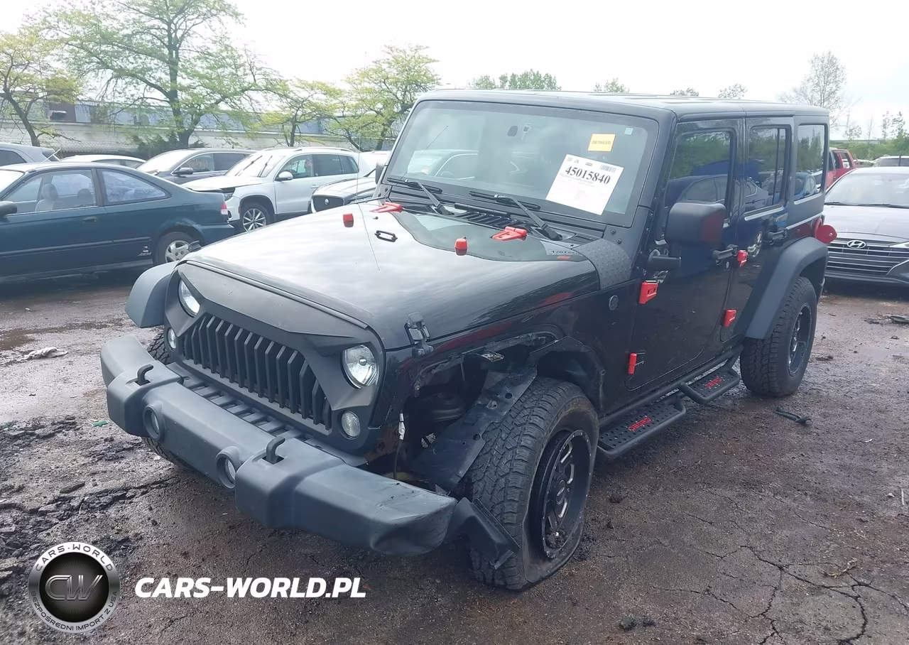2016 Jeep Wrangler Unlimited Sport VIN:1C4BJWDG2GL141970 - 2