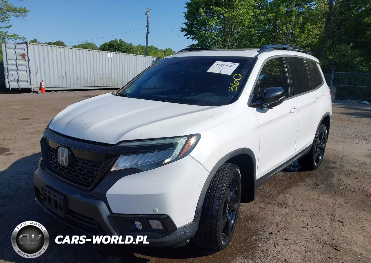 2021 Honda Passport Awd Elite VIN:5FNYF8H06MB019633 - 2