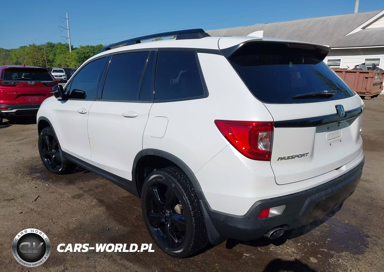 2021 Honda Passport Awd Elite VIN:5FNYF8H06MB019633 - 3