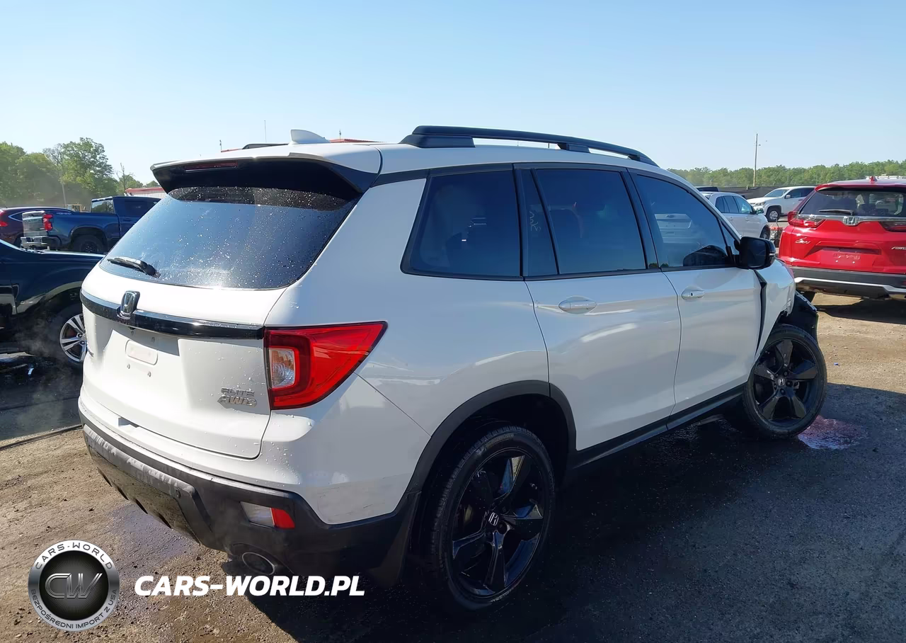 2021 Honda Passport Awd Elite VIN:5FNYF8H06MB019633 - 4