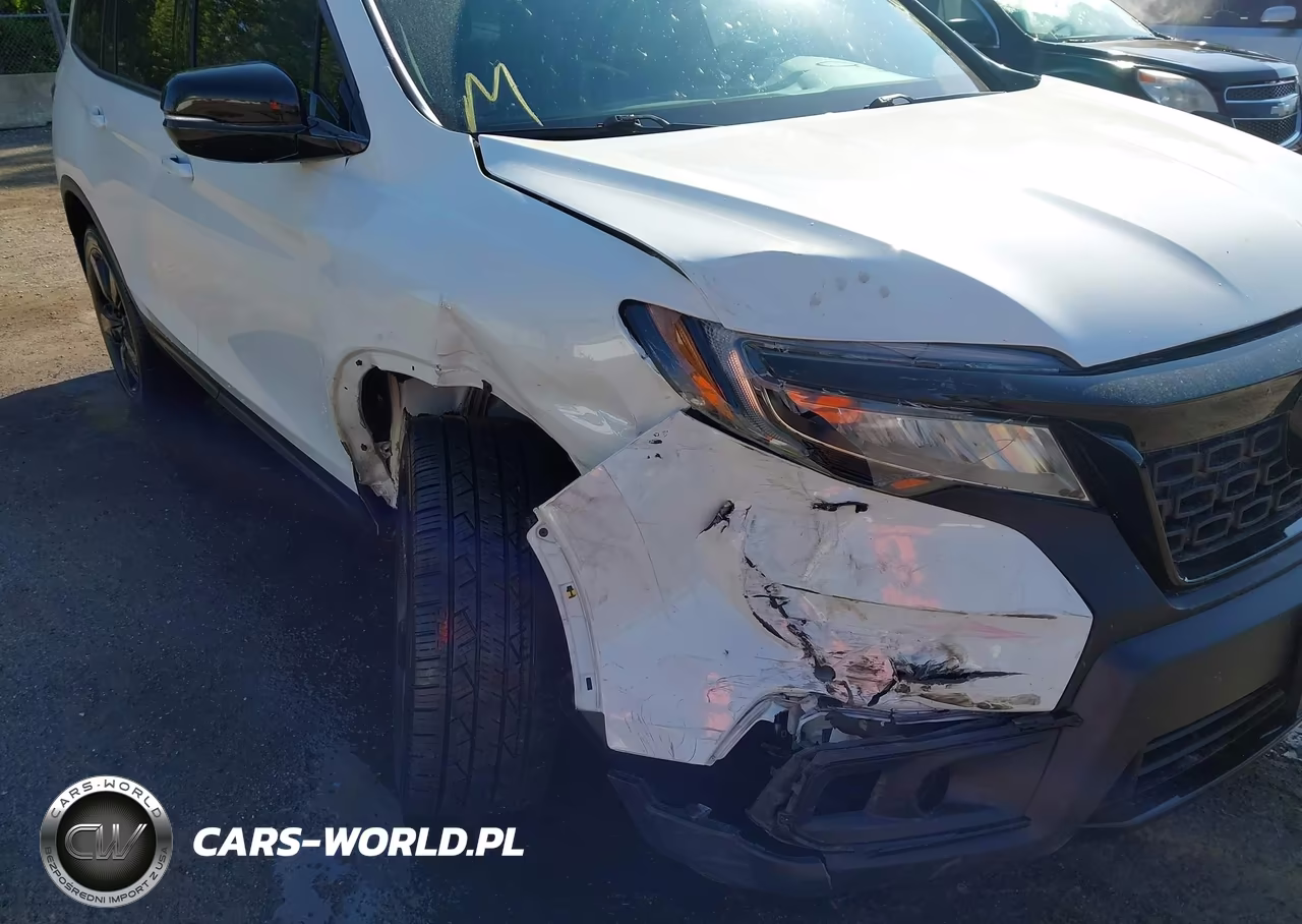 2021 Honda Passport Awd Elite VIN:5FNYF8H06MB019633 - 6